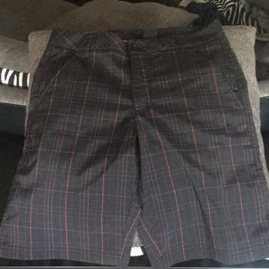 Fila plaid shorts